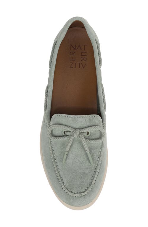 Naturalizer Keelboat Boat Shoe In Pistachio Green
