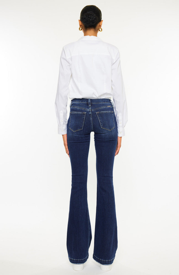 Harlowe Mid Rise Flare Jeans
