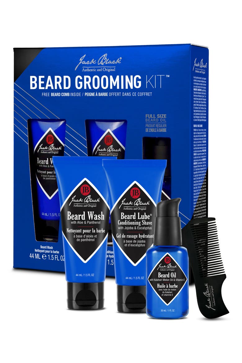Beard Grooming Set USD $48 Value, Main, color, NO COLOR