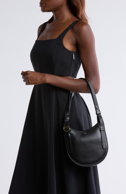 Coperni Mini Belt Strap Leather Hobo Bag