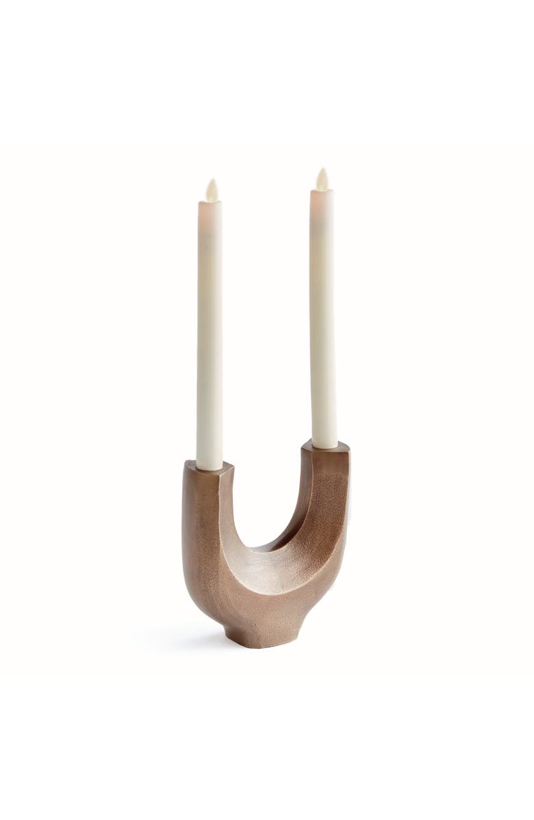 Napa Home & Garden Zoey 2-Taper Candelabra Candle Holder, Main, color, Gold