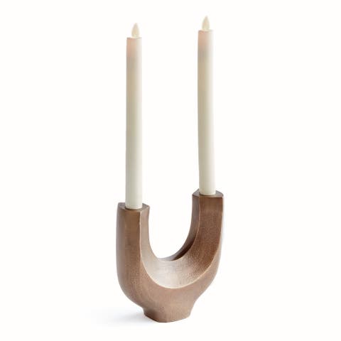 Zoey 2-Taper Candelabra Candle Holder