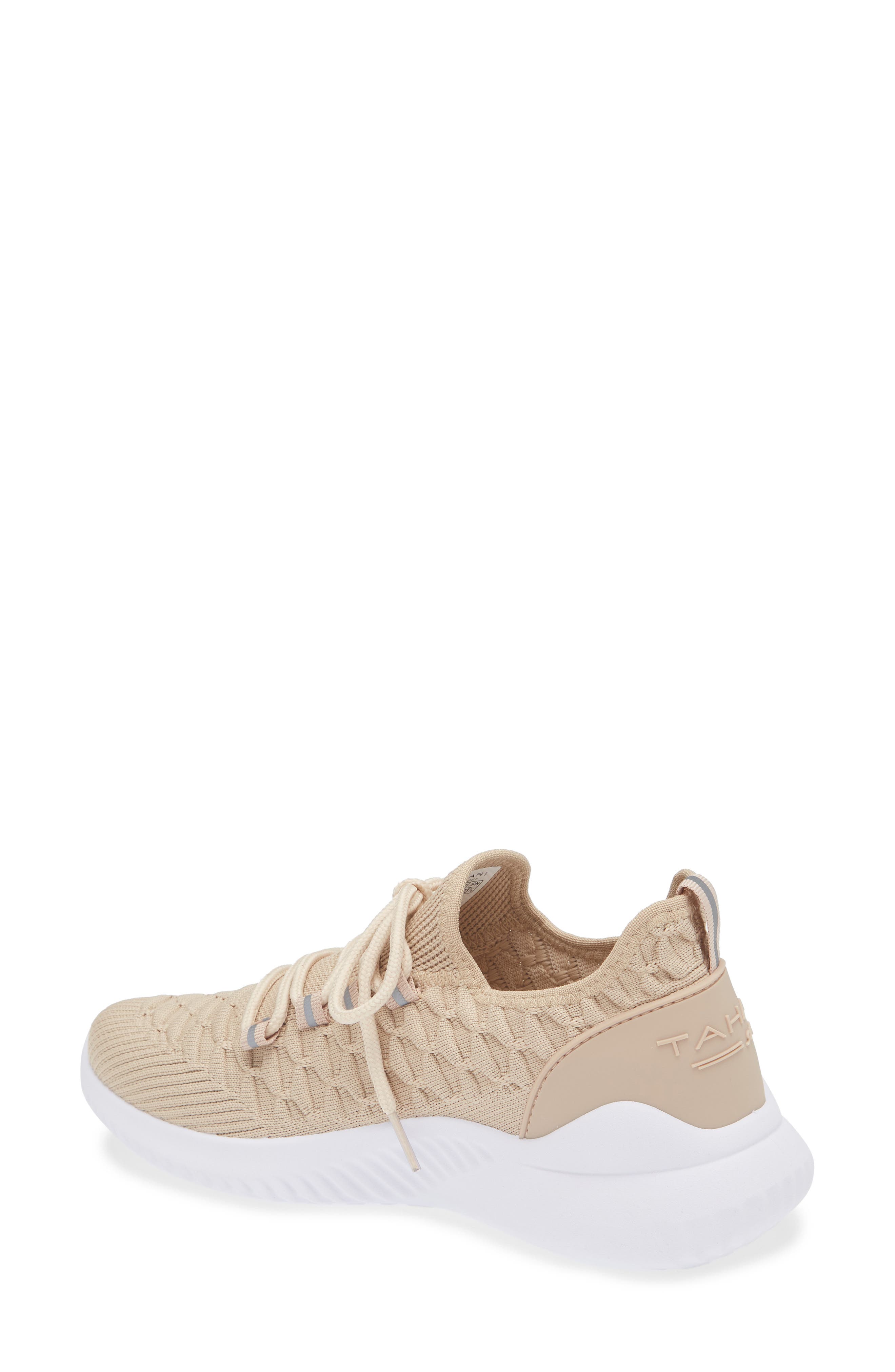 Textured Knit Sneaker, Alternate, color, NATURAL
