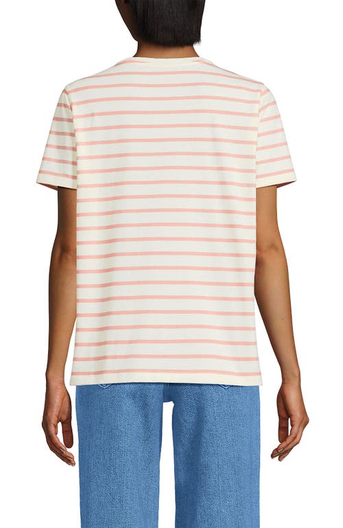 Lands' End Relaxed Supima Cotton Crew Neck T-shirt