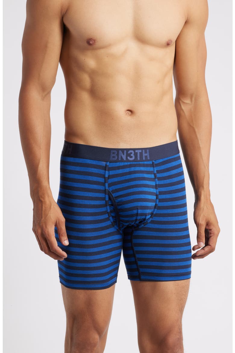 Classic Icon Assorted 2-Pack Boxer Briefs, Main, color, NAVY/ TRAD STRIPE QUARTZ