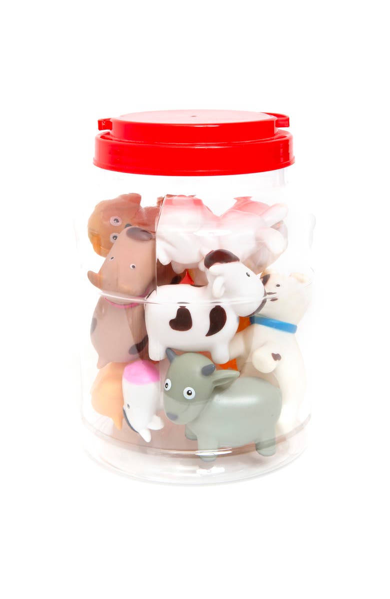 Boley Bath Toy Bucket Farm Animals 12Pc Playset, Alternate, color, 