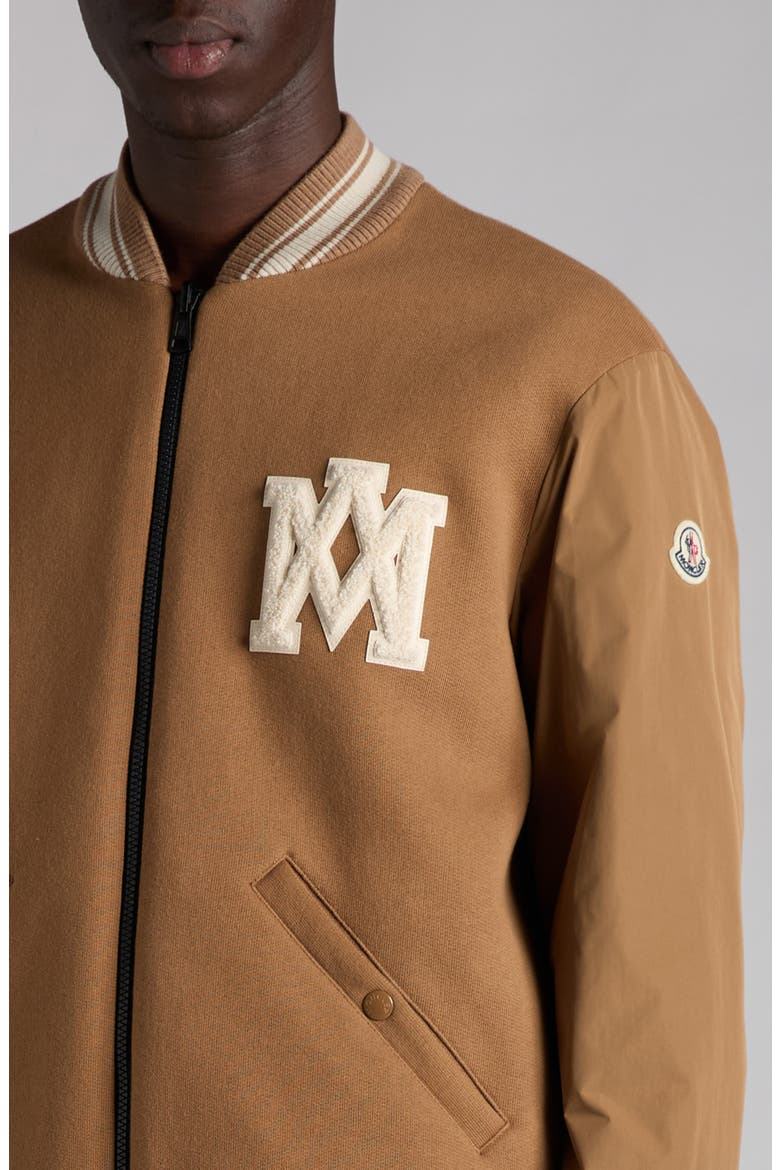 Vennes Reversible Down Bomber Jacket, Alternate, color, FRIAR BROWN