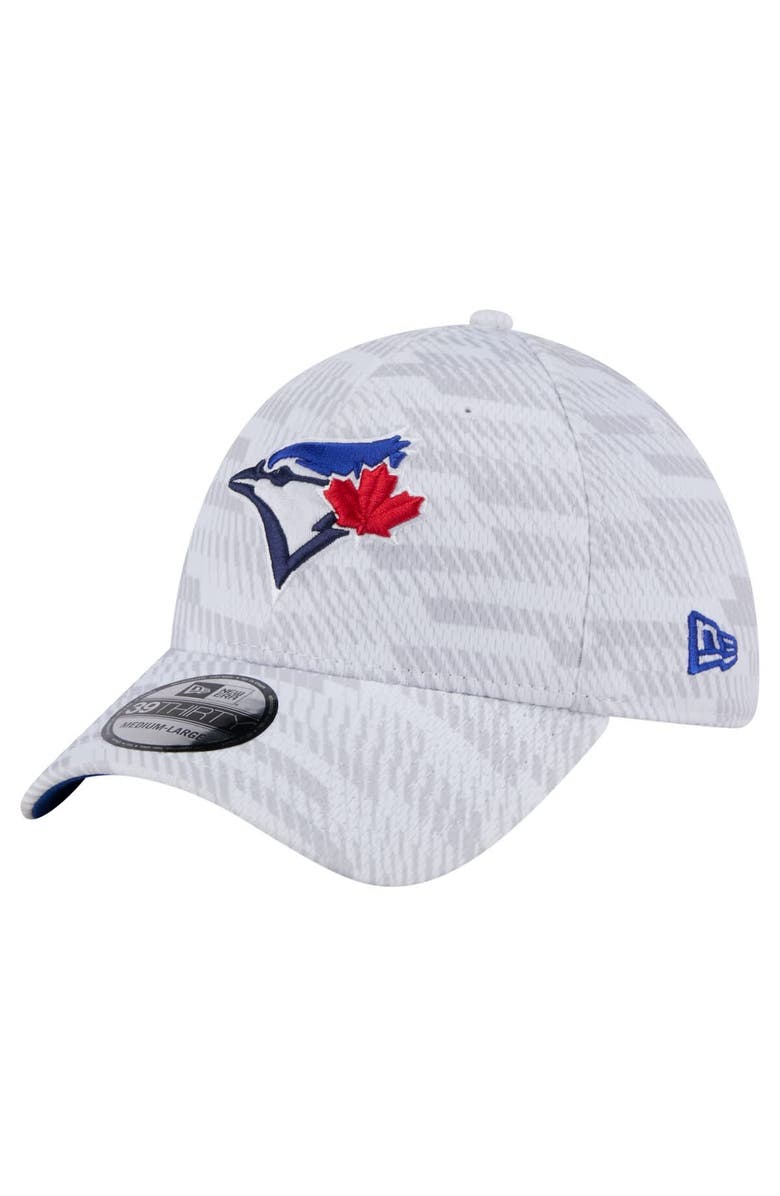 New Era Men's New Era  White Toronto Blue Jays Graded 39THIRTY Stretch Fit Hat, Alternate, color, 