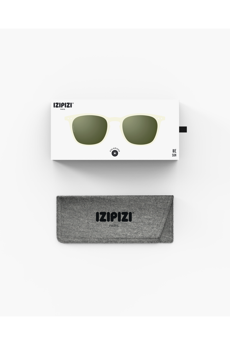 #E 49mm Trapeze Sunglasses, Alternate, color, Sandstorm Polarized