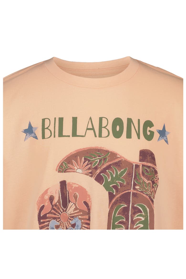 Kids' Roam Oversize Cotton Graphic T-Shirt, Alternate, color, SOFT PEACH