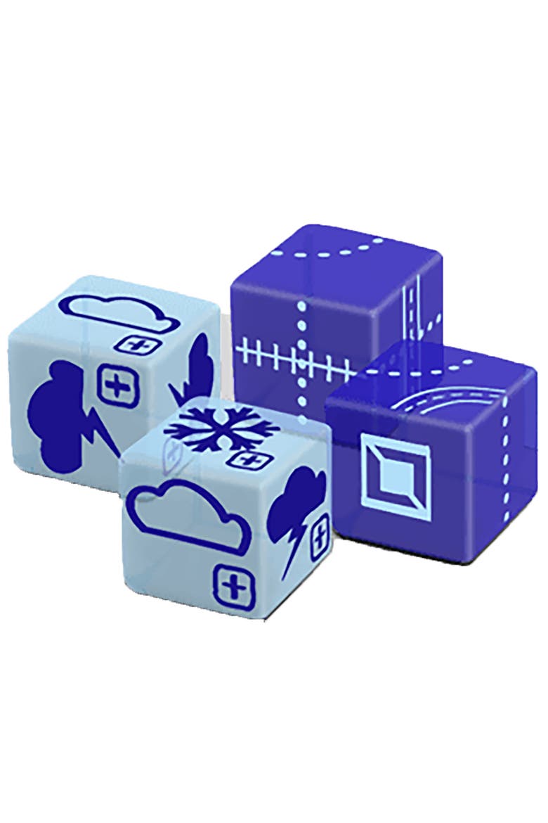 Railroad Ink, Sky Expansion Pack For Railroad Ink Games, Alternate, color, Multicolored