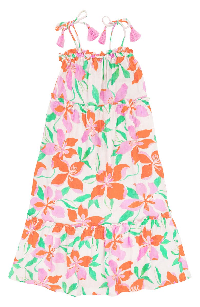 Feather 4 Arrow Kids' Solstice Cotton Gauze Sundress, Main, color, 