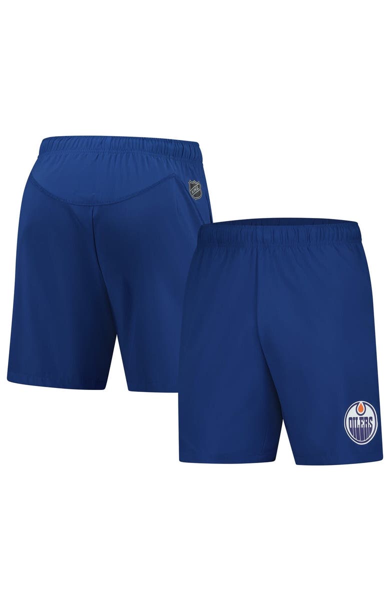 FANATICS Men's Fanatics  Royal Edmonton Oilers Tech Training Shorts, Main, color, 