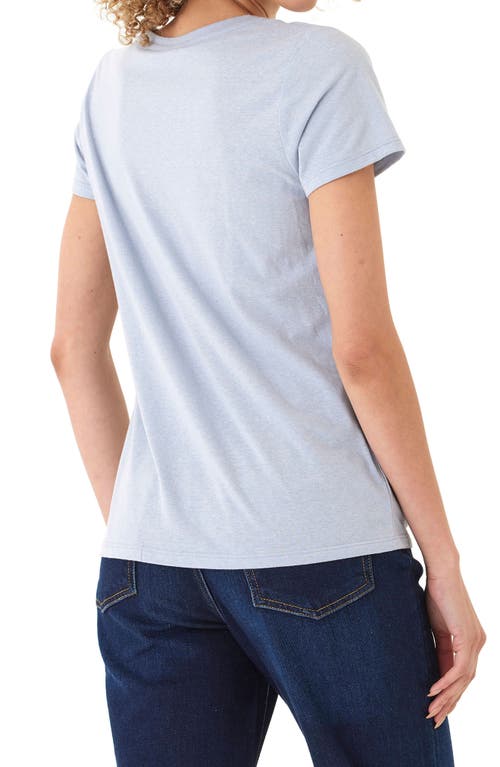 Threads 4 Thought Briona Ruched Jersey T-shirt In Sea Mist