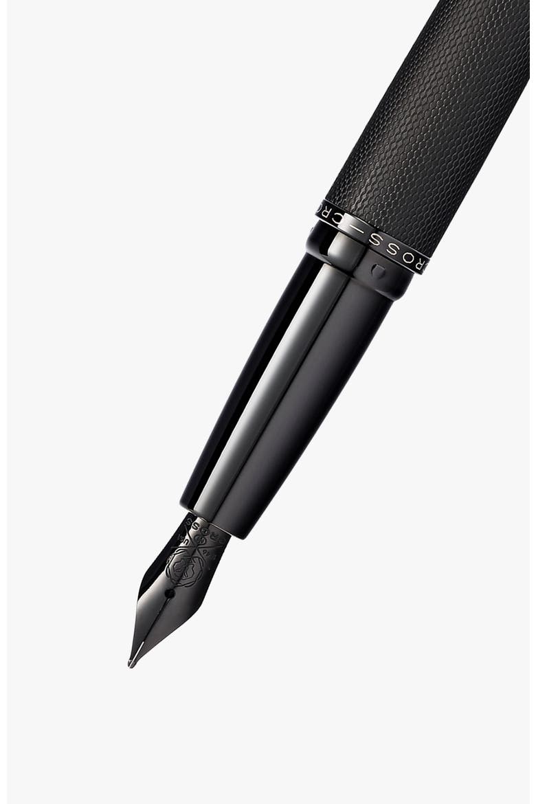 ATX Medium Nib Fountain Pen, Alternate, color, Brushed Black