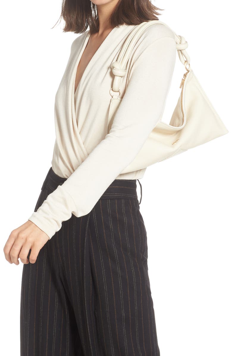 Cult Gaia Mini Hera Leather Shoulder Bag, Alternate, color,