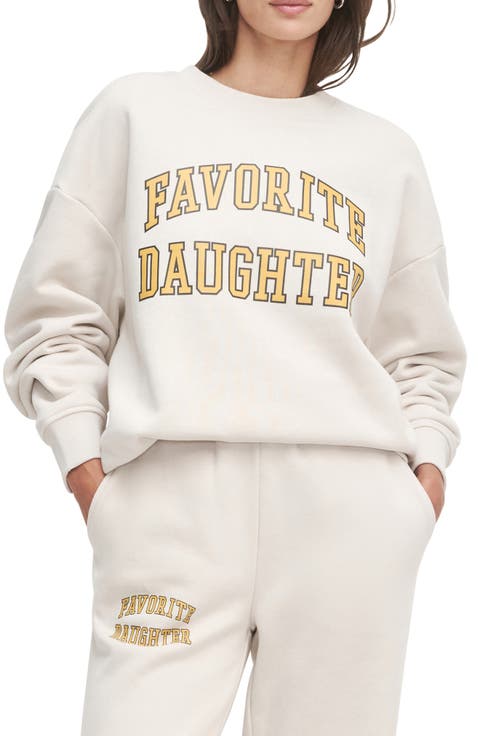 Collegiate Cotton Blend Sweatshirt