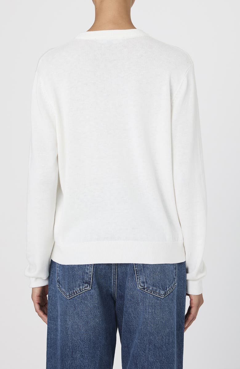 French Connection Logo Script Sweater, Alternate, color, 