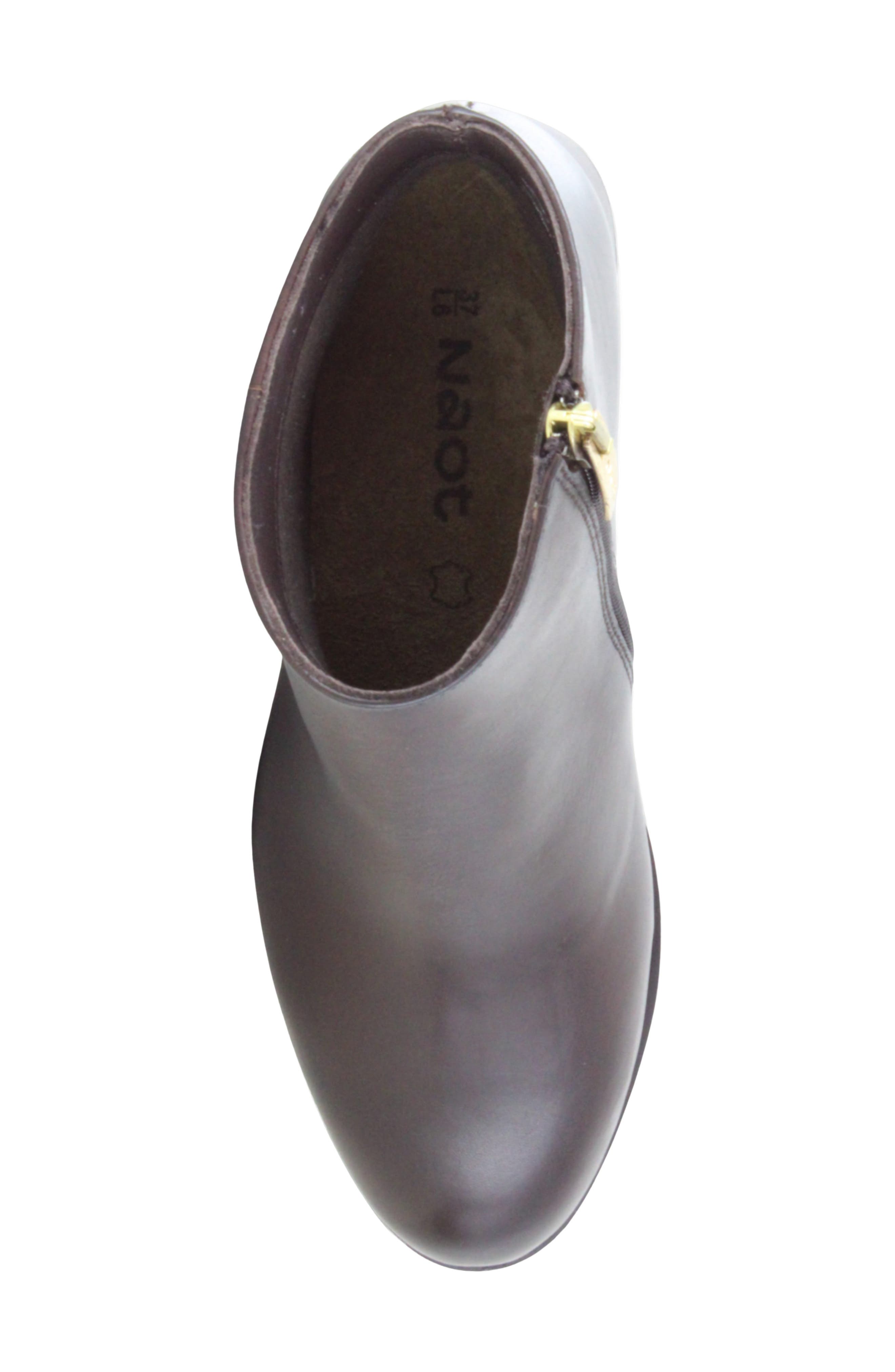 Ballad Bootie, Alternate, color, CHOCOLATE LEATHER