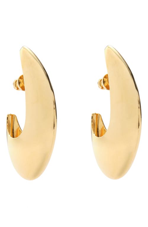 Lady Grey Demi Hoop Earrings