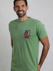 Weird Fish Fish Fighters Back Print Artist T-Shirt