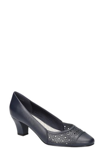 EASY STREET EASY STREET NEVA CAP TOE PUMP 