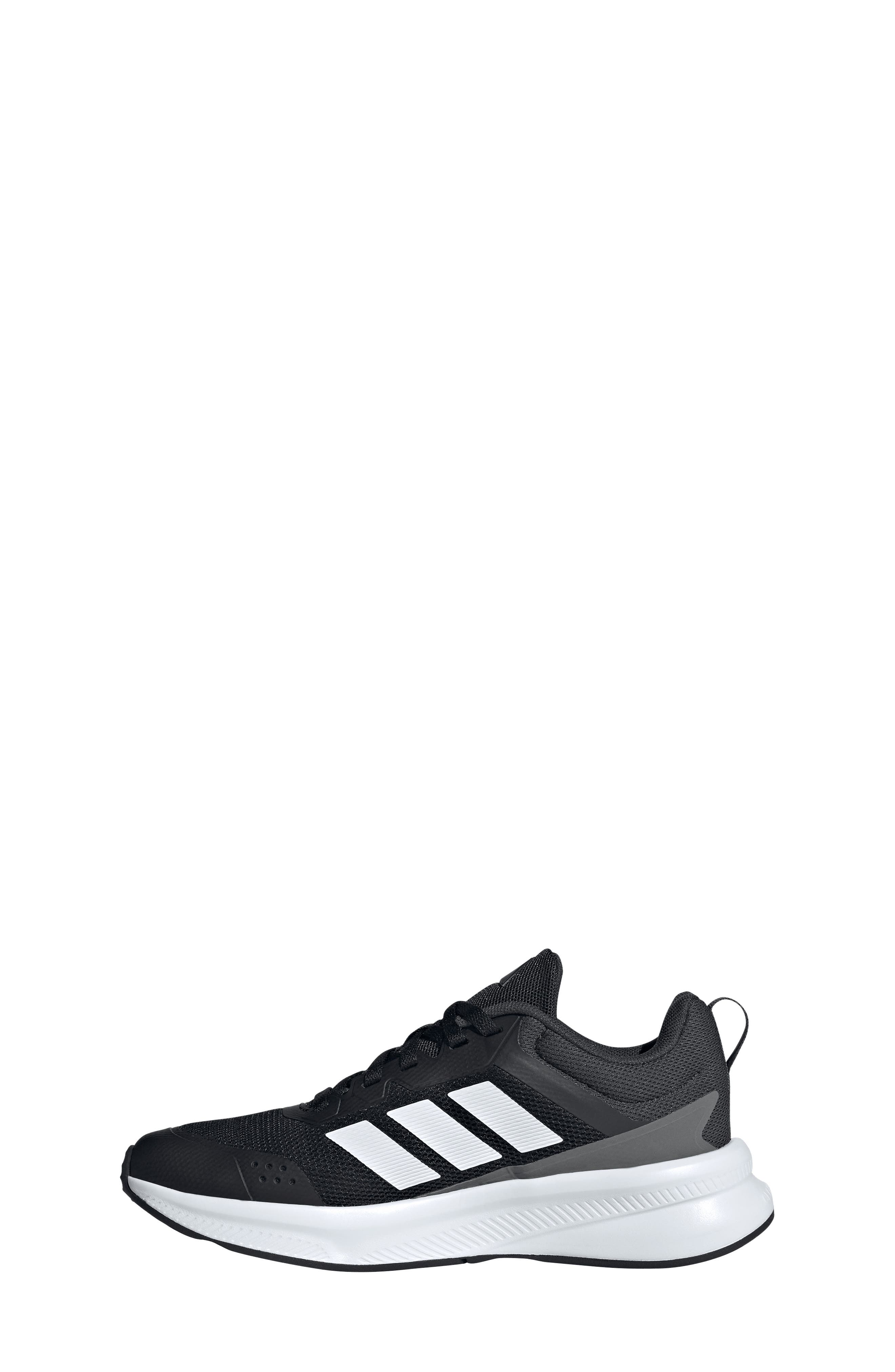 adidas Kids' Fortarun 4.0 Sneaker, Alternate, color, Black/ White/ Carbon