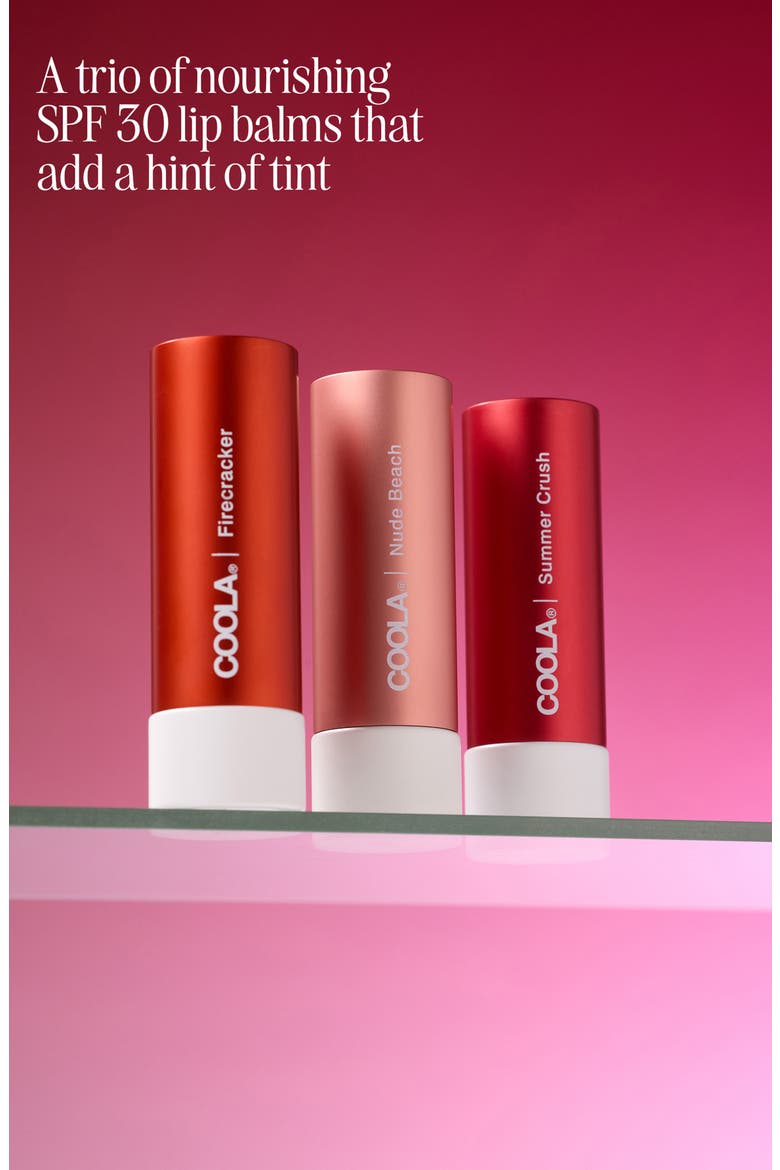 Mineral Liplux® SPF 30 Organic Tinted Lip Balm Trio $54 Value, Alternate, color, NO COLOR