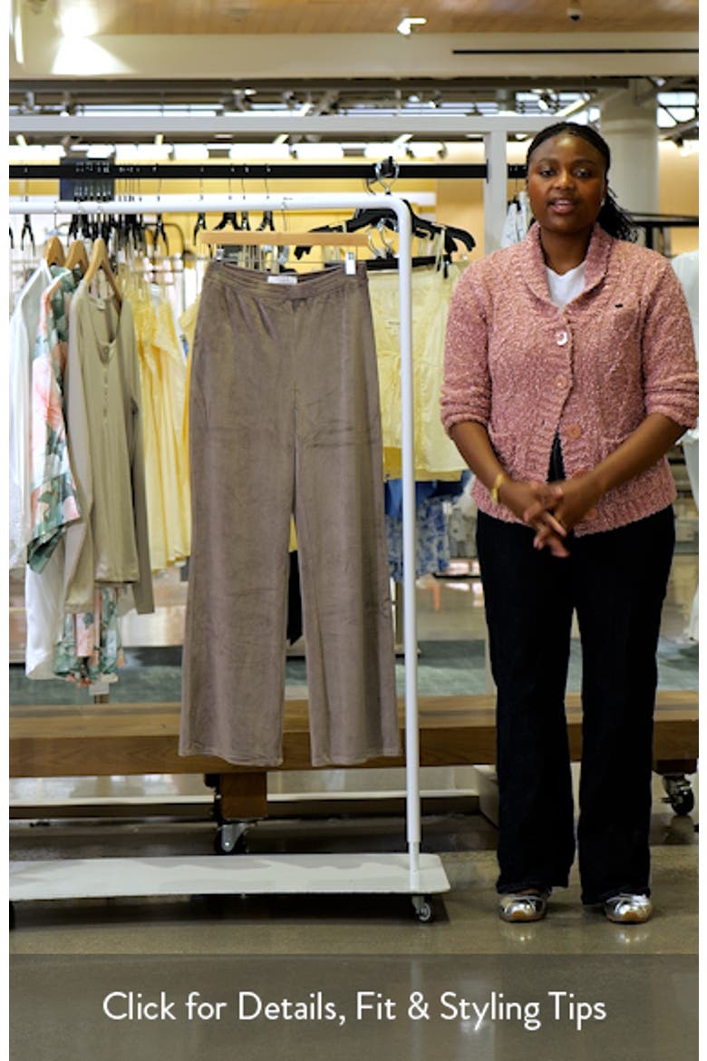 Soft Touch Velour Pajamas Pants video