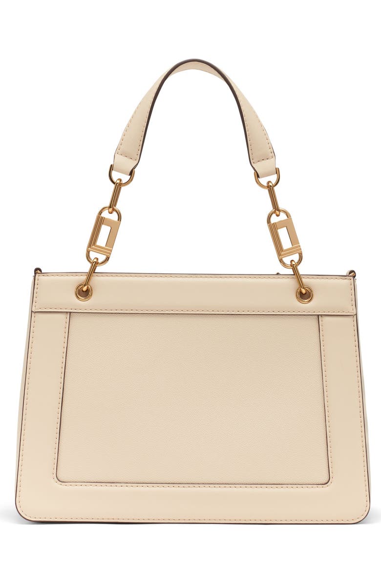 KARL LAGERFELD PARIS Ivette Satchel, Alternate, color, Brie