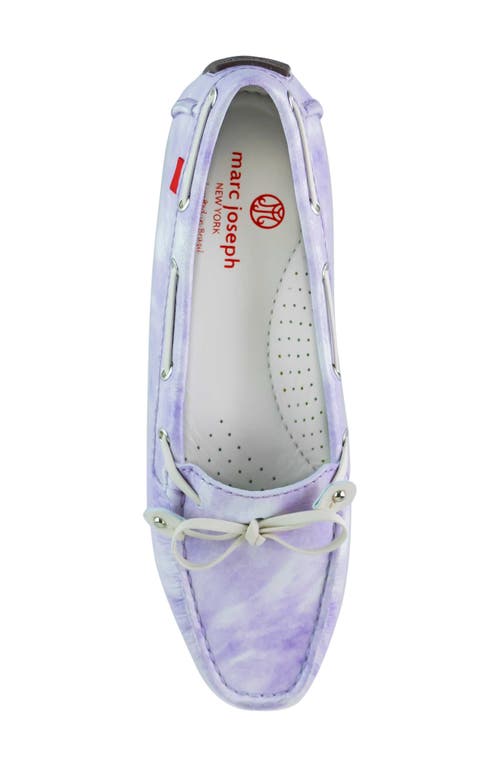 Marc Joseph New York Cypress Hill Driving Loafer In Lavender