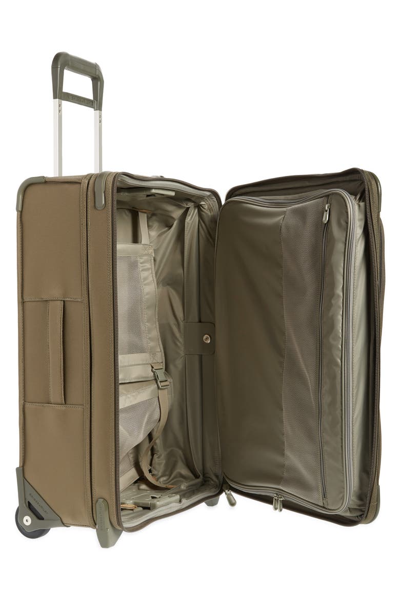 Baseline 25-Inch Expandable Wheeled Packing Case, Alternate, color, OLIVE