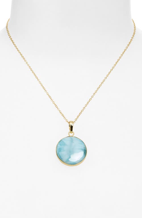 Ki-ele Larimar Pendant Necklace