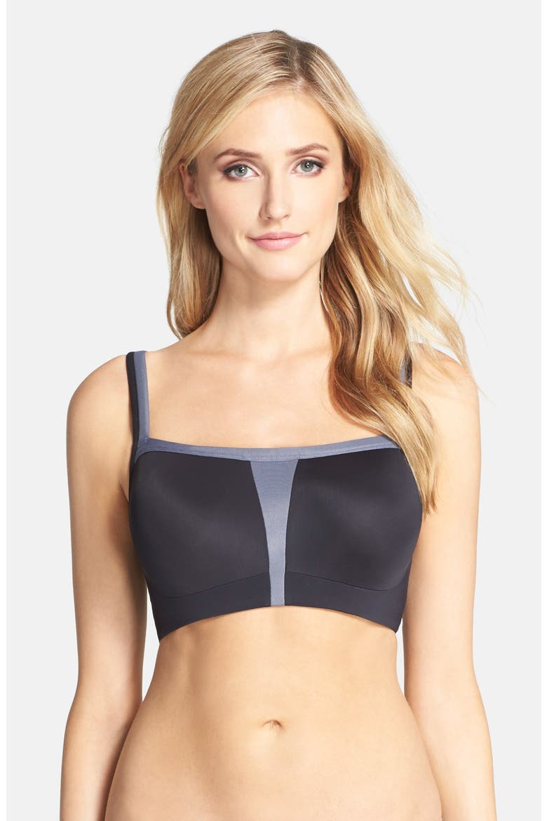 Hi-Impact Underwire Sports Bra, Main, color, BLACK