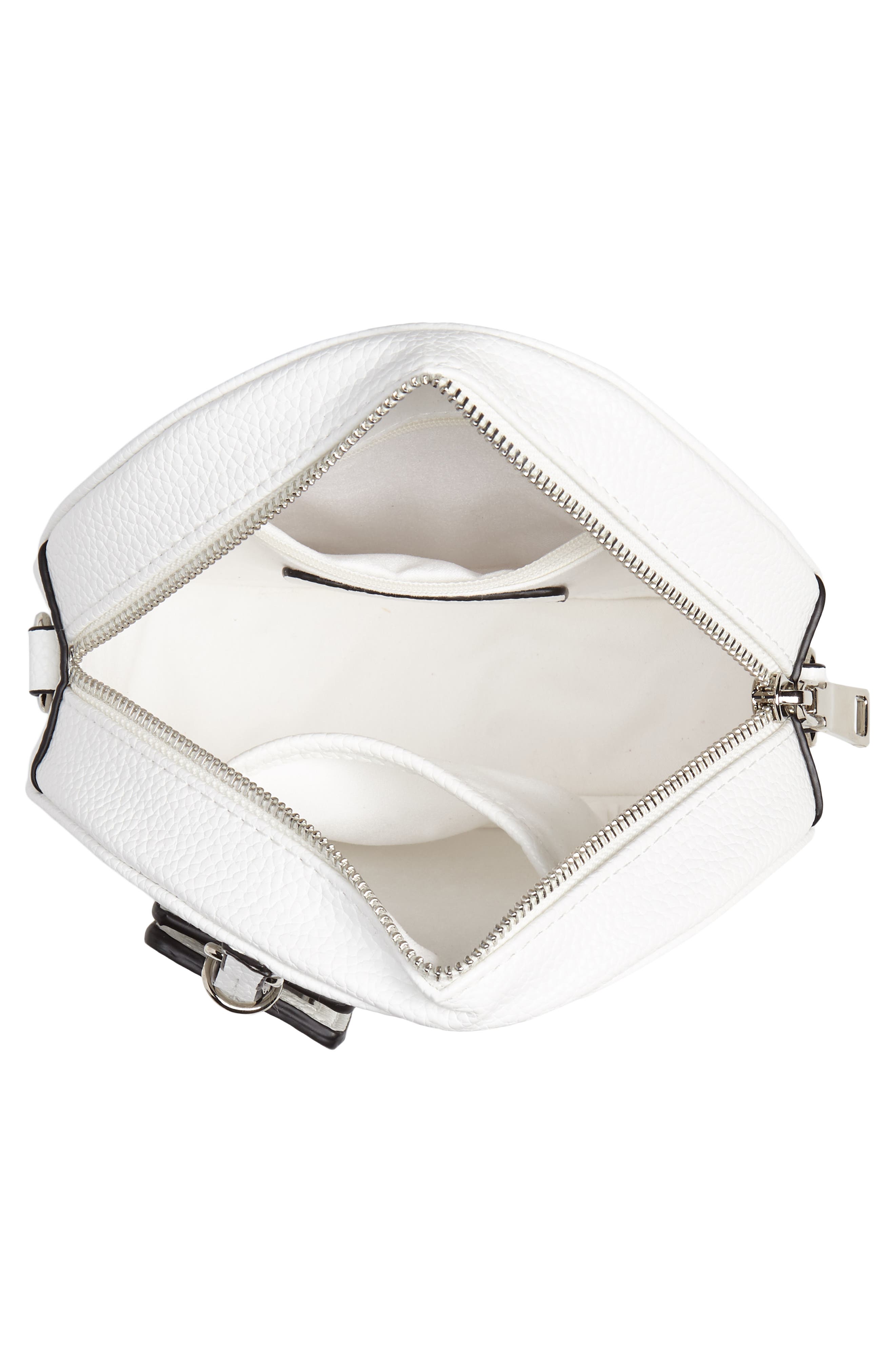 Steve Madden Pebbled Faux Leather Canteen Bag, Alternate, color, 