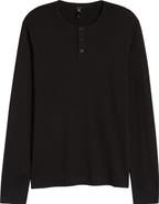 AG Bryce Long Sleeve Henley Shirt