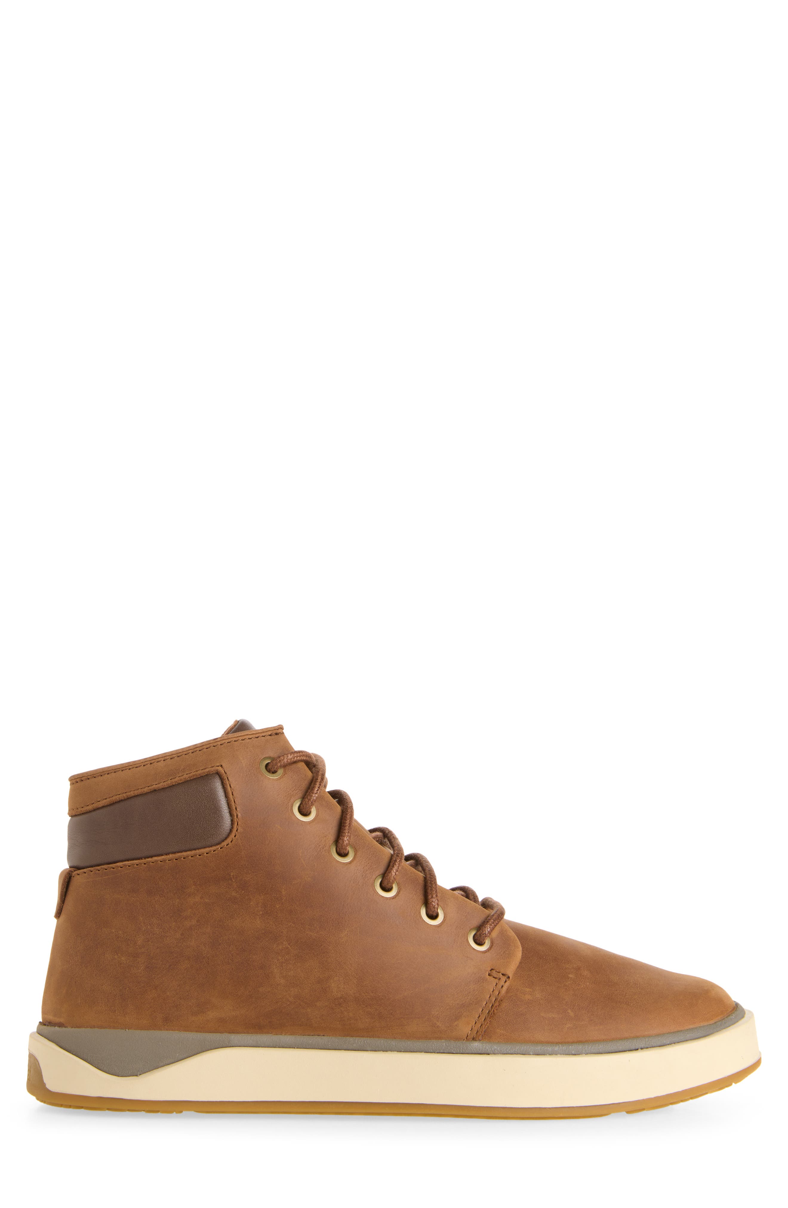 Kekaha Waterproof Leather Boot, Alternate, color, TOFFEE / CANTEEN