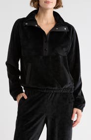 YOGALICIOUS Double Butter Santa Monica Pullover