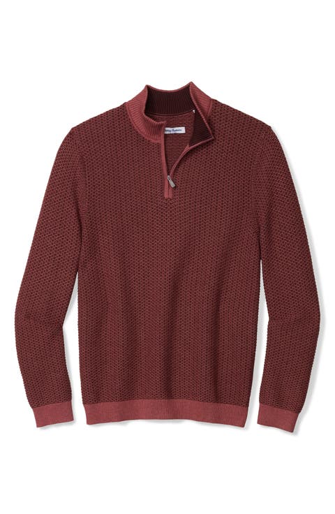 Coolside Clear Water Half Zip Sweater