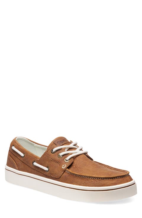 Hava Sneaker Sole Leather Boat Shoe