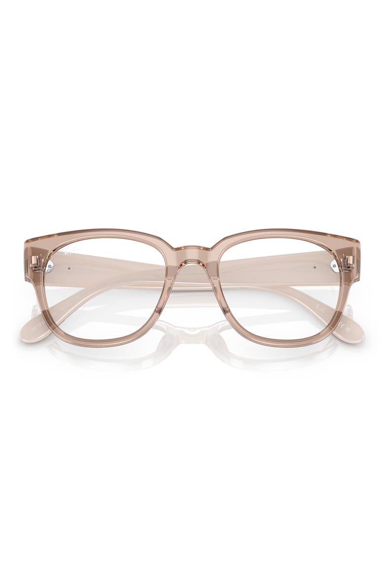 RX7210 50mm Square Optical Glasses, Alternate, color, BEIGE