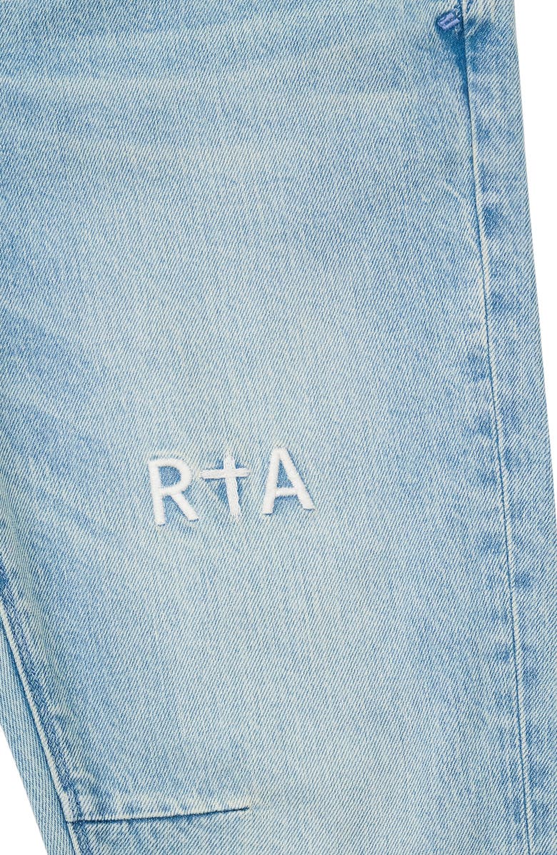 RtA Bryant Skinny Jeans, Alternate, color, Ocean Mist