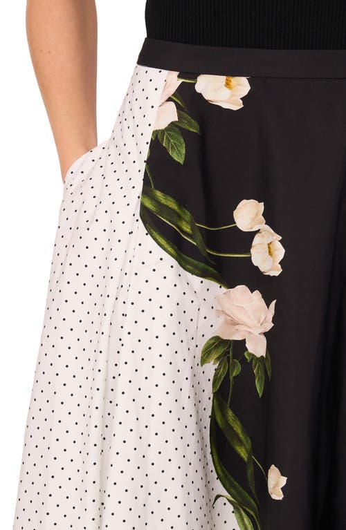 Shop Ted Baker Mixed Print Cotton Circle Skirt