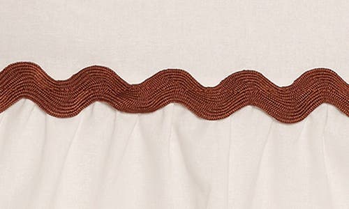 Petal And Pup Petal & Pup Mollymook Rickrack Trim Sleeveless Peplum Top In White