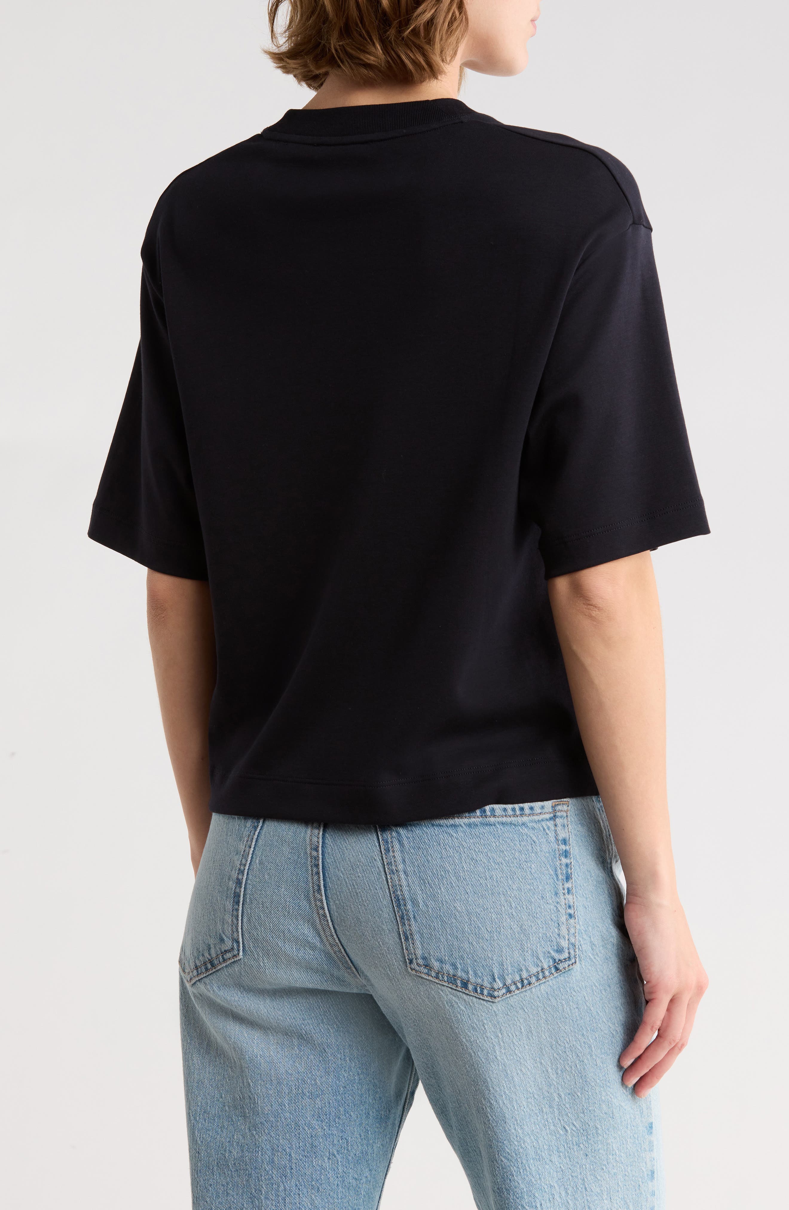 Wide Sleeve Crop T-Shirt - image 2