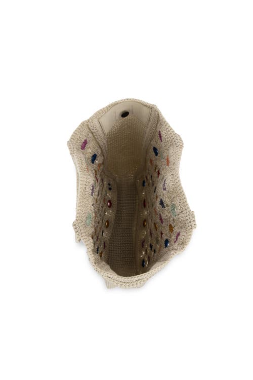The Sak Lanie Market Tote Bag In Natural Multi Flower