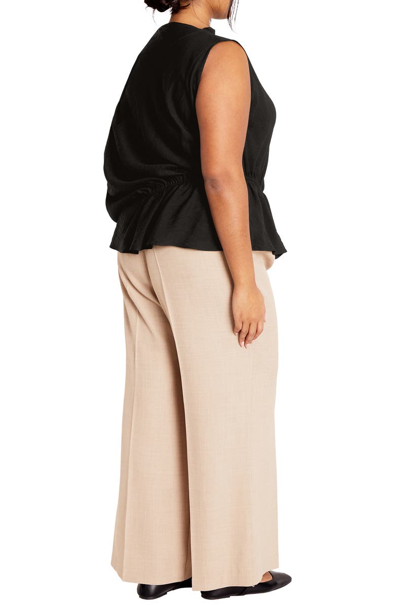 City Chic Ariel Asymmetric Woven Shirt, Alternate, color,