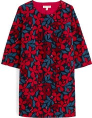 Seasalt Cornwall Port Gaverne Floral Organic Cotton Pincord Tunic