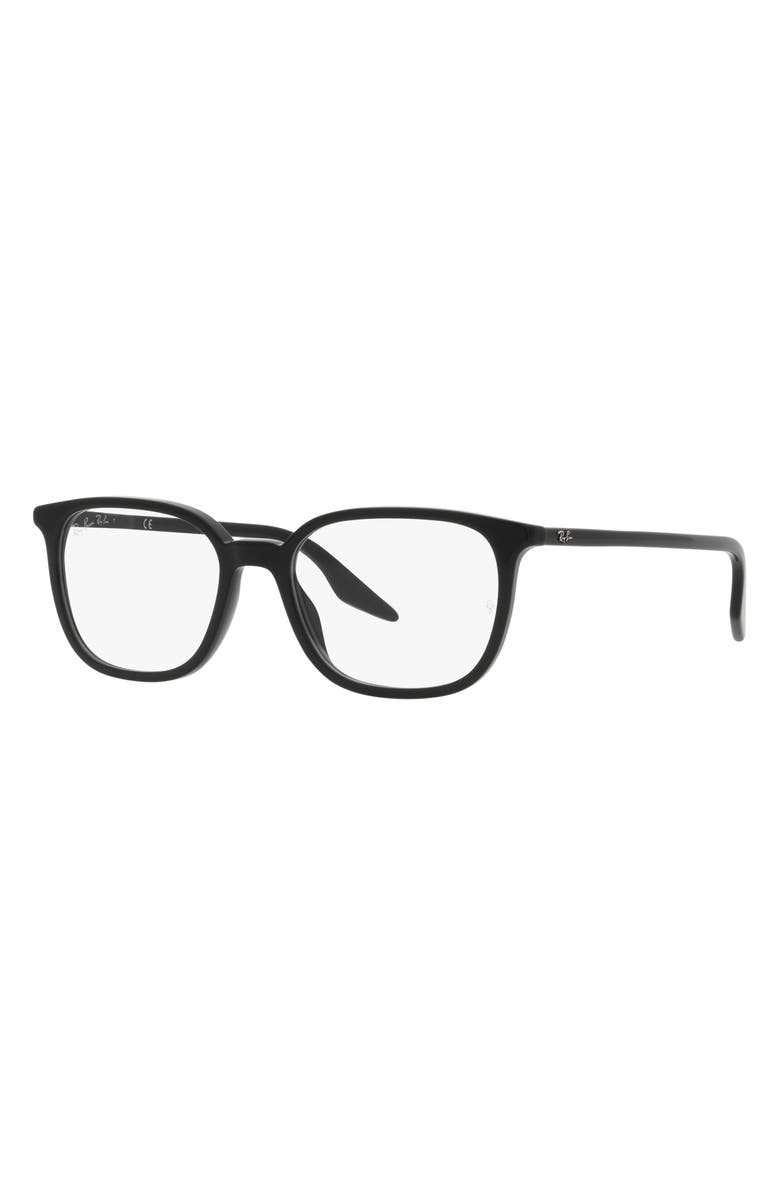 Ray-Ban 54mm Square Optical Glasses, Alternate, color,