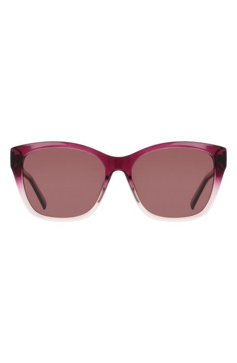 57mm Modified Square Sunglasses